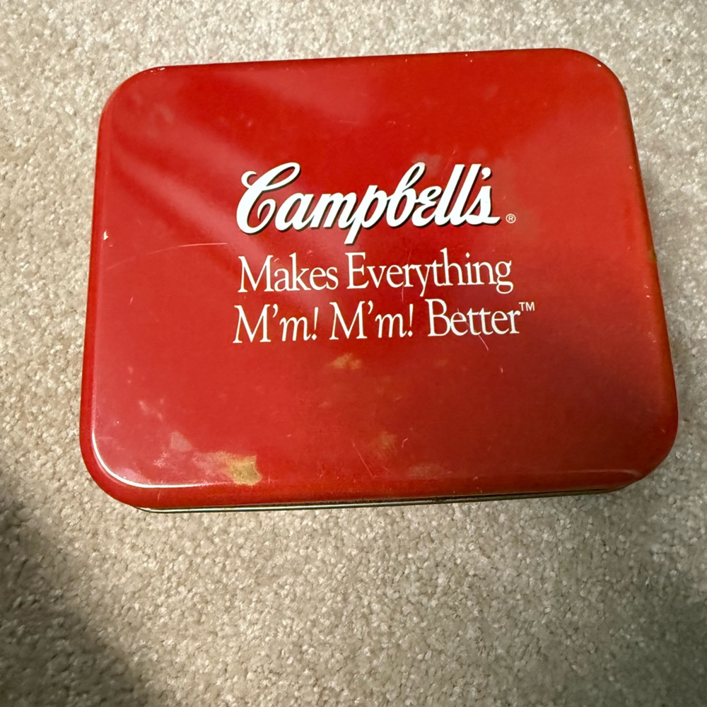 Campbell's Red Storage Tin